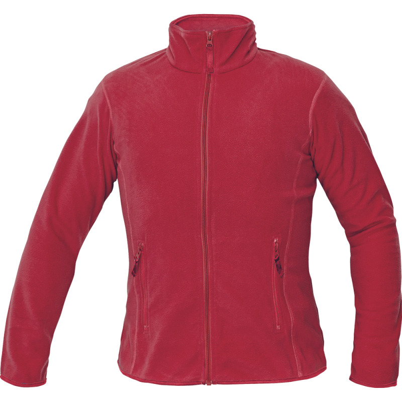 GOMTI bunda fleece dámská červená XS