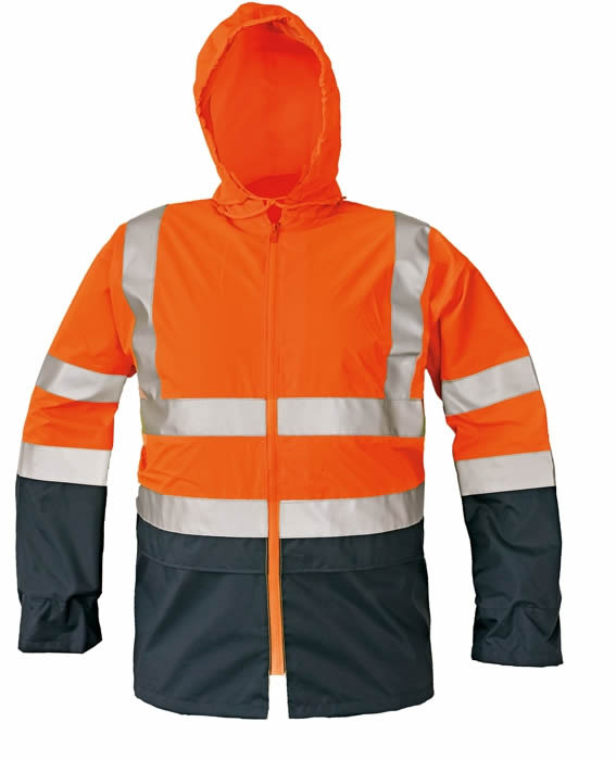 EPPING bunda HV oranžová/navy M