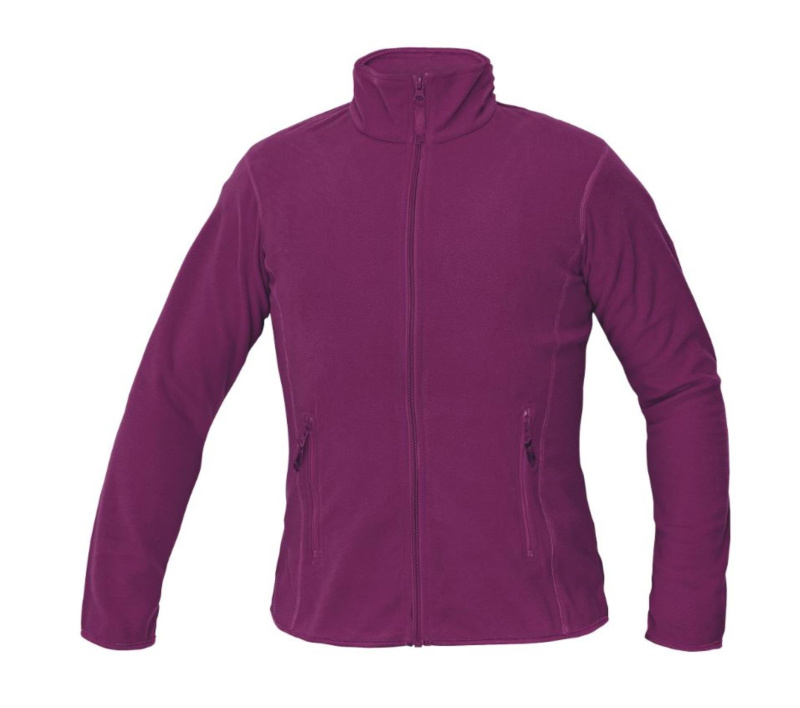 Dámská fleece bunda GOMTI - tm. růžová,vel. L