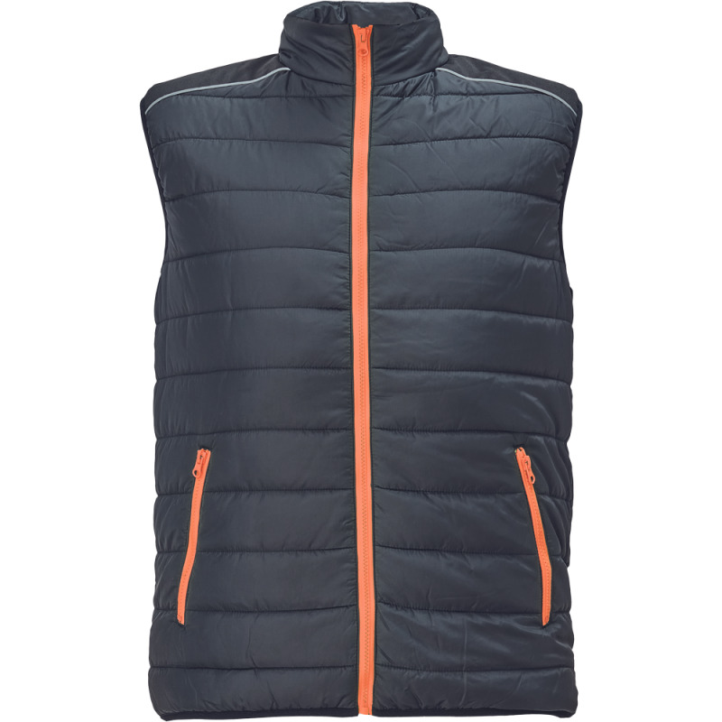 MAX VIVO LIGHT vesta černá/oranžová vel.L