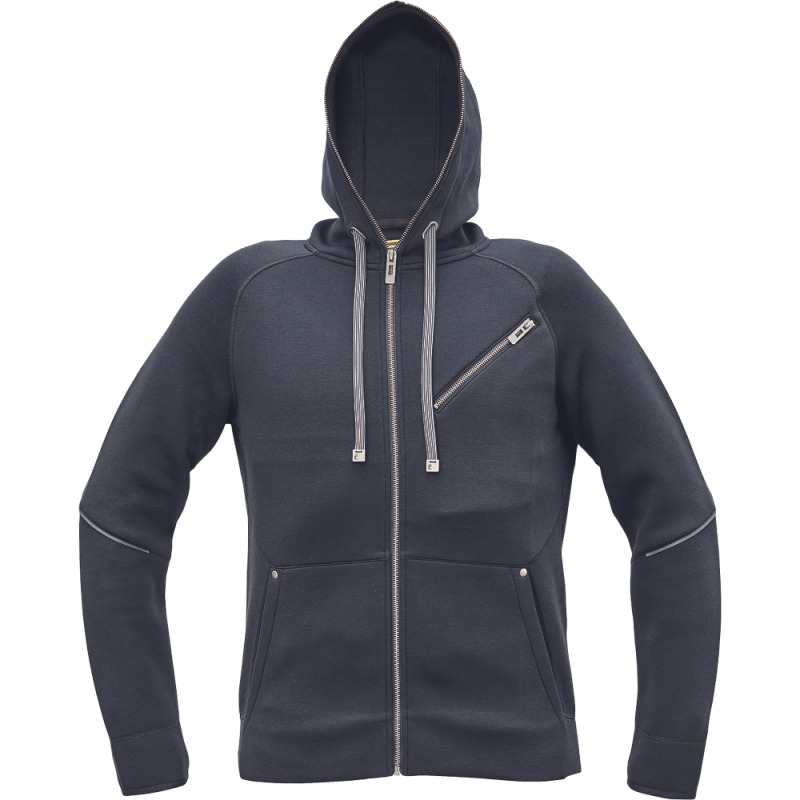 NEURUM mikina s kapucí černá vel.4XL