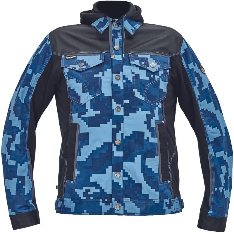 NEURUM CAMOU bunda+kapuce navy vel.54