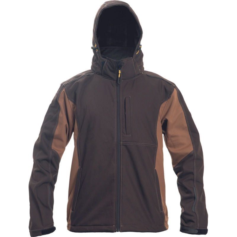 DAYBORO softshell bunda tm.hněd vel.S