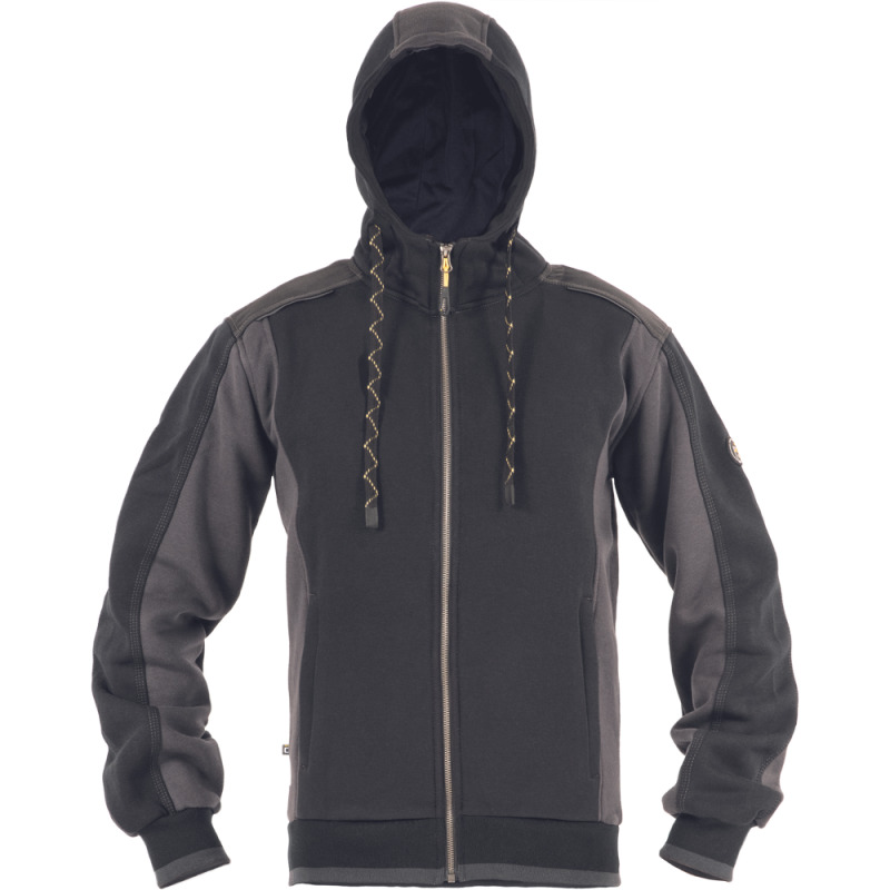 DAYBORO mikina s kapucí černá vel.2XL