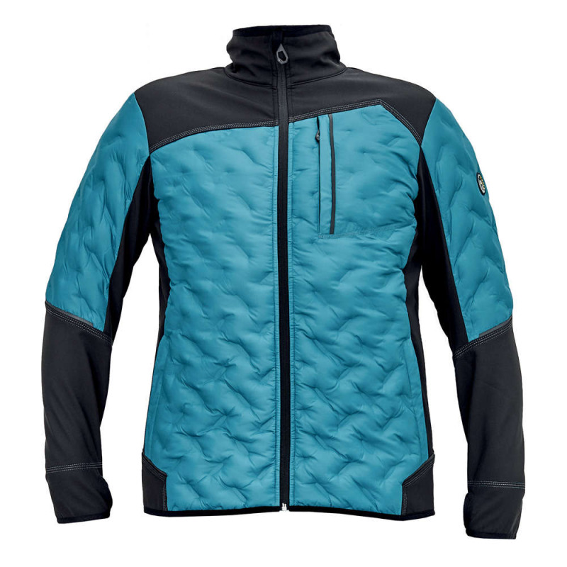 NEURUM SOFTSHELL bunda petrolejová  vel.2XL