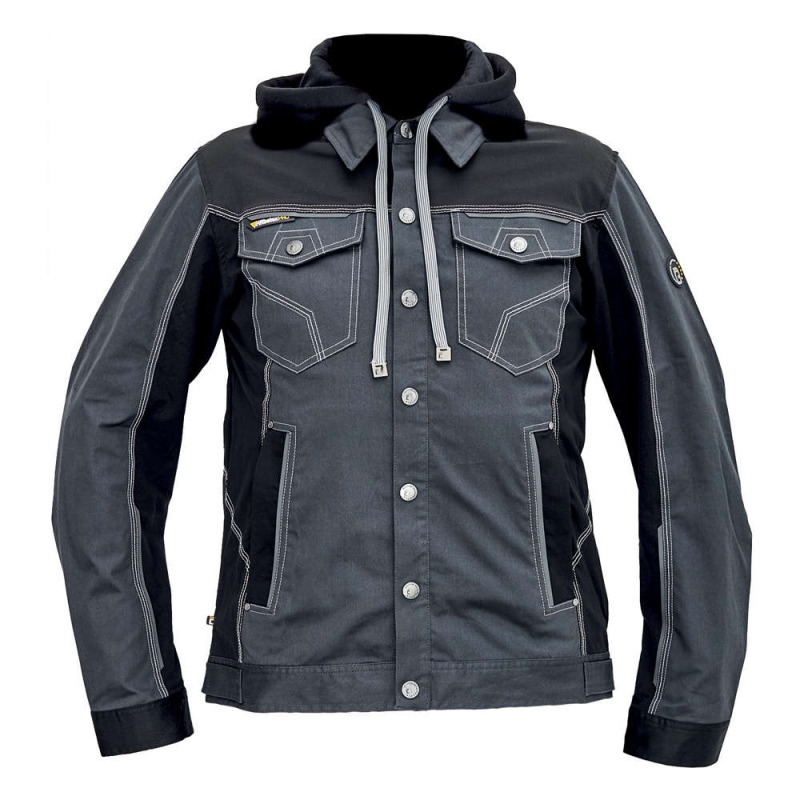 NEURUM CLS bunda+kapuce antracit vel.48