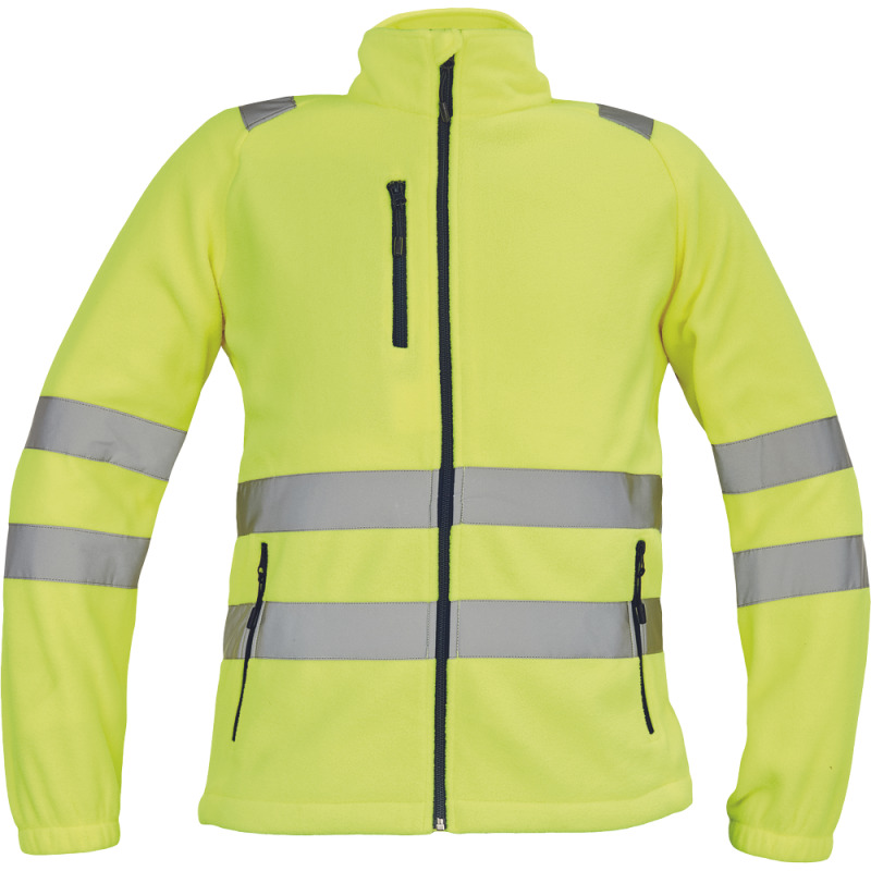 ALMERIA HV FLEECE mikina žlutá vel.XL