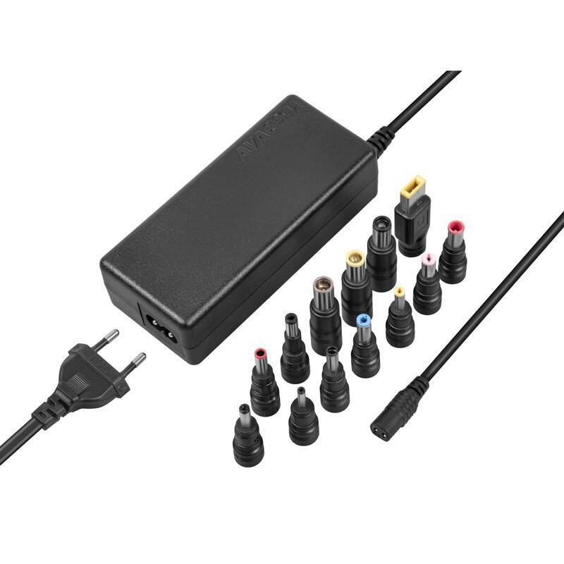 AVACOM QuickTIP 65W univerzální adaptér pro notebooky ADAC-UNV-A65W Černá