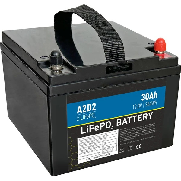Avacom A2D2 baterie LiFePO4 12,8V 30Ah M6