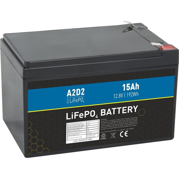 Avacom A2D2 baterie LiFePO4 12,8V 15Ah F2