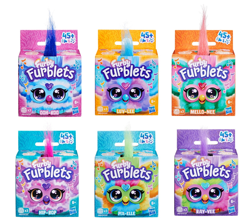 Hasbro Furby Furblets plyšová interaktivní hračka assort