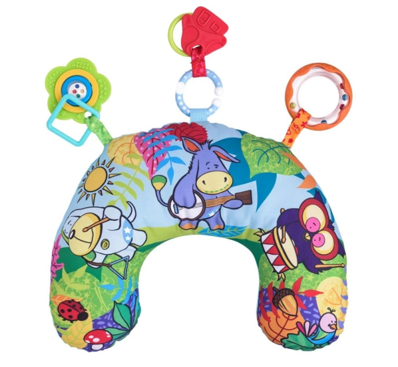 Polštářek na hraní na bříšku s příslušenstvím