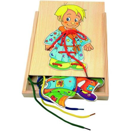 Woody Šněrovací šatní skříň Kluk