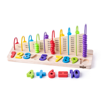 Woody počítadlo překlápěcí s příklady