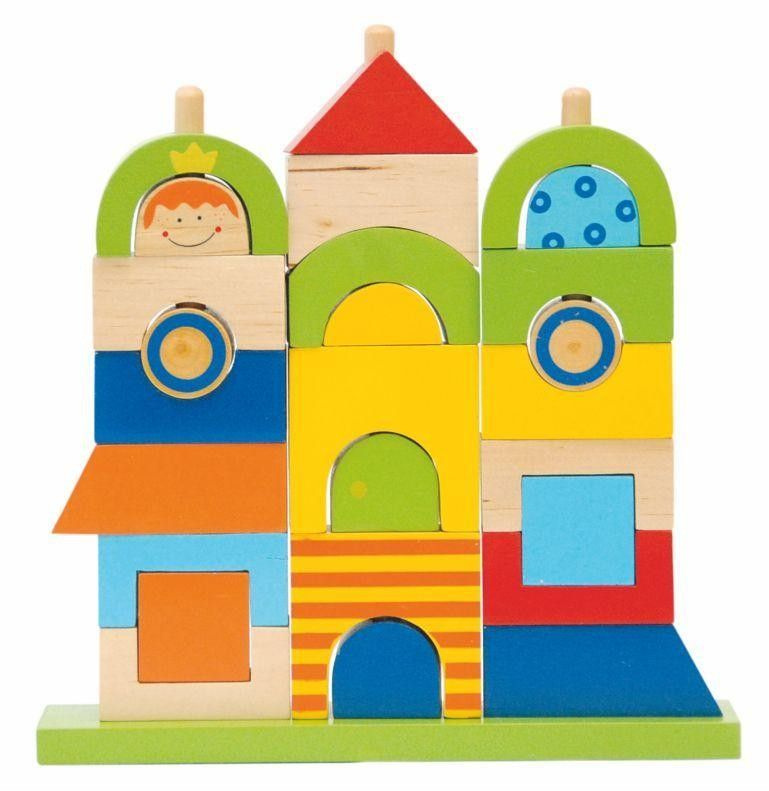 Woody motorické Rainbow Můj dům