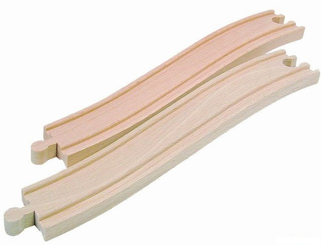 Vláčkodráha koleje - Nadjezd, 2ks (Woody)