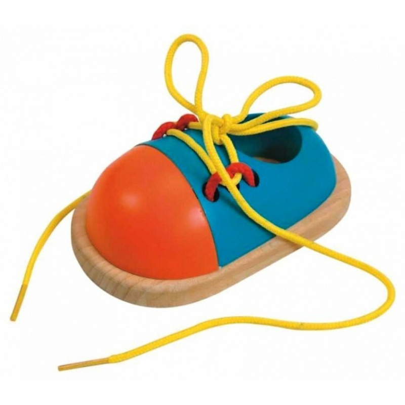 WOODY Šněrovací botička