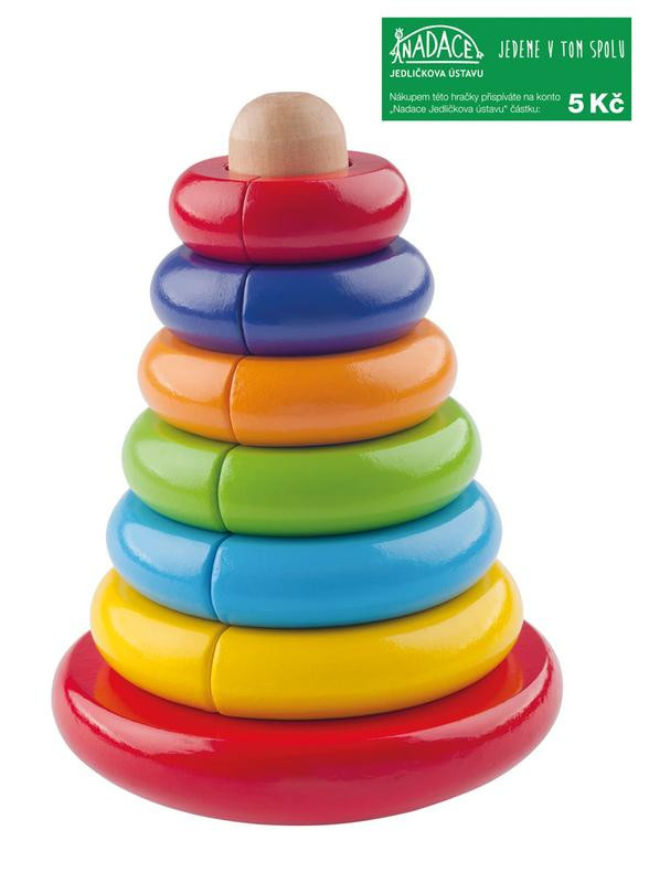 Woody Magnetická skládací pyramida - Káča