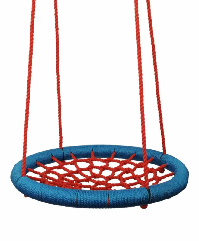 Woody Houpací kruh 85 cm červeno-modrá