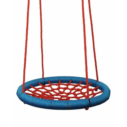 Woody Houpací kruh s průměrem 100 cm, modročervený