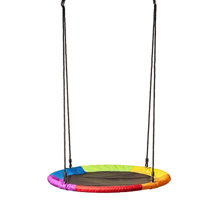 Woody Houpací kruh s průměrem 100cm, duhový