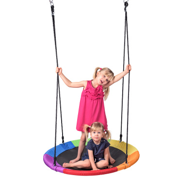 Woody Houpací kruh s průměrem 100cm, duhový