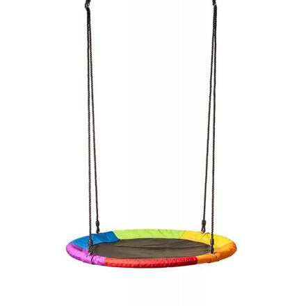 Woody Houpací kruh s průměrem 100cm, duhový