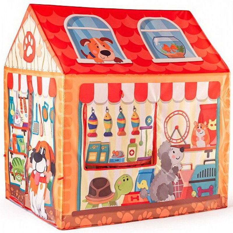 Woody Dětský stan domeček Pet Shop