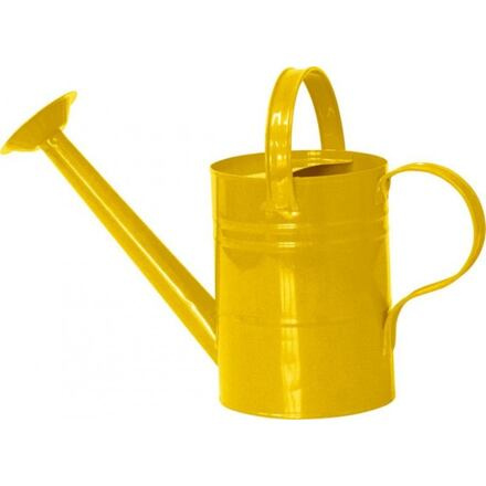 Woody konev dětská kropící žlutá 29cm plechová 15 l s kropítkem