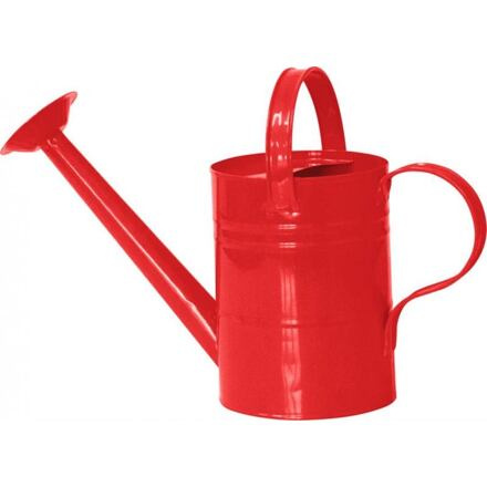 Woody Konev kropící červená plechová s kropítkem 29 cm