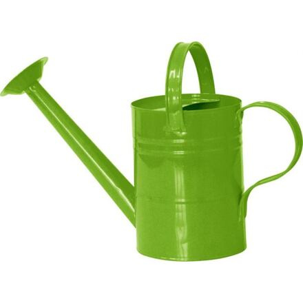 Kovová zelená konev