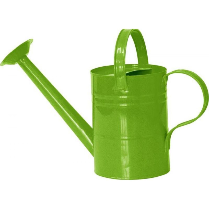 Kovová zelená konev