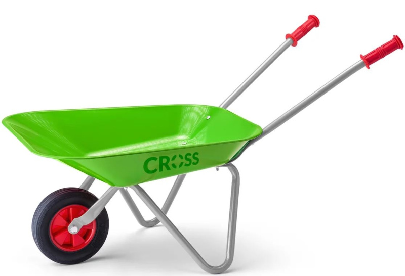 Kolečko CROSS zelené, kovové