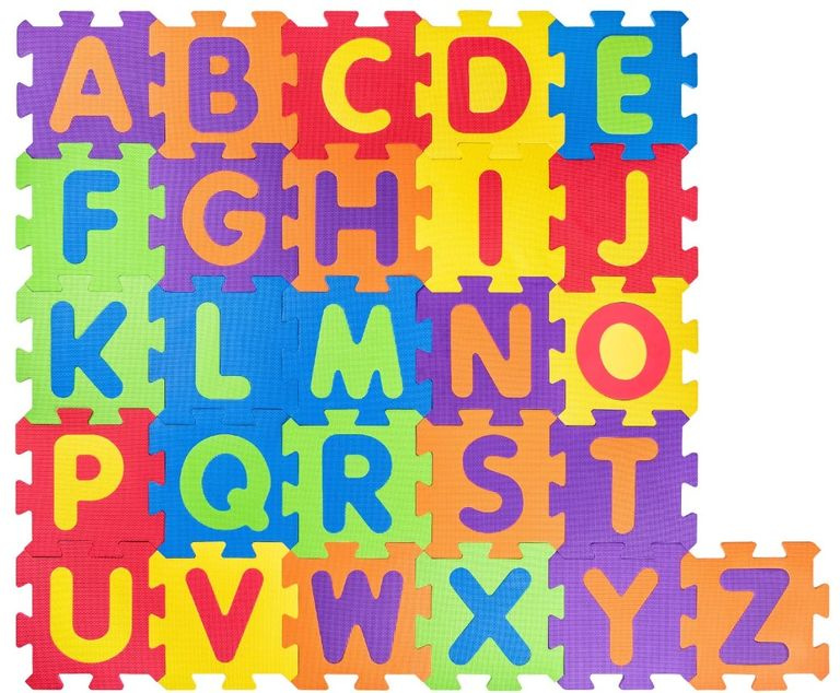 Pěnové puzzle Abeceda
