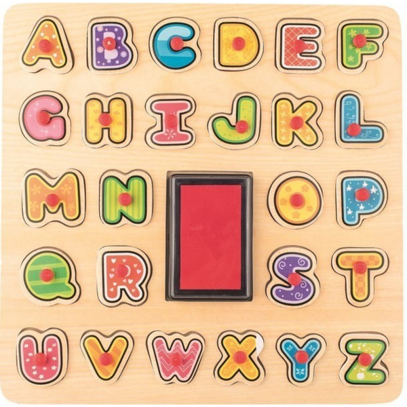 Woody Razítka/Puzzle ABC