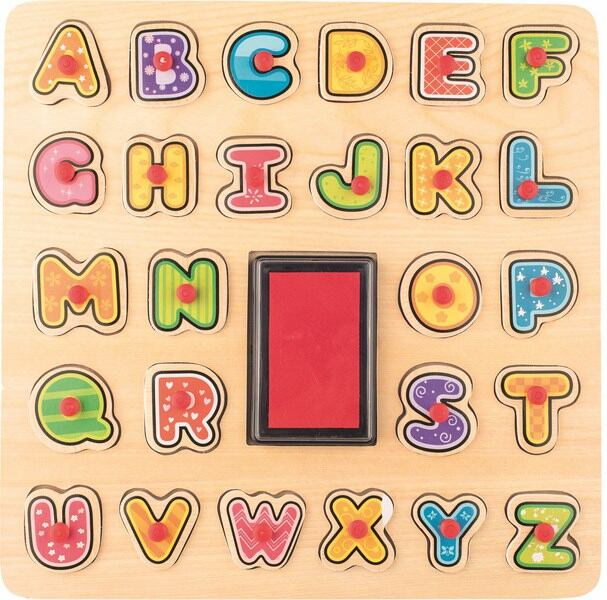 Woody Razítka/Puzzle ABC
