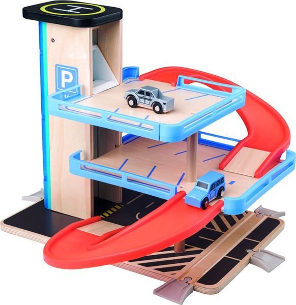 Woody Garáž s výtahem a příslušenstvím dřevo plast