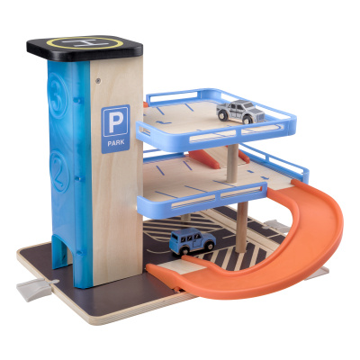 Woody Garáž s výtahem a příslušenstvím dřevo plast