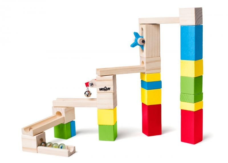 Woody 91850 Kuličková dráha 26 ks