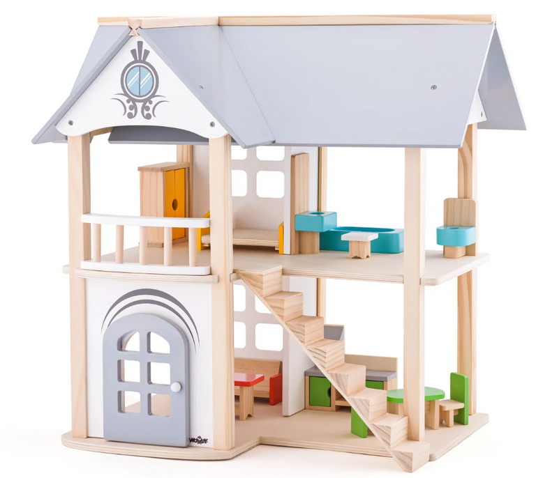 Domeček pro panenky s nábytkem Villa Isabelle