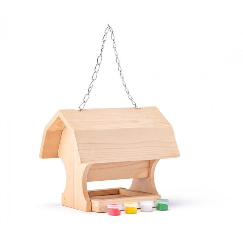 Dřevěné krmítko pro ptáky - k natření