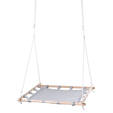 Houpačka - Houpací čterec, S textilií 100cm (Woody)