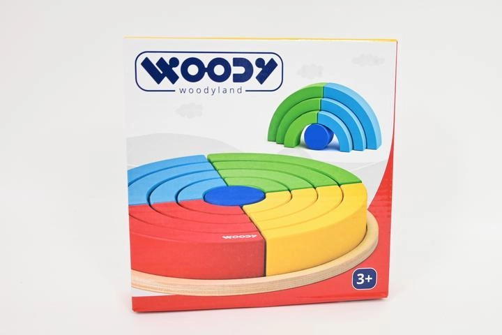 Woody Skládací duhové kruhy