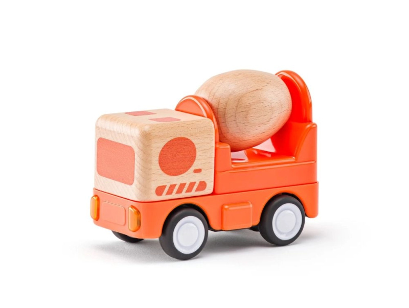 Auto - Dřevo-plast, Míchačka se zvuky a světlem na setrvačník (Woody)