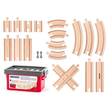 Woody Set kolejí 20ks