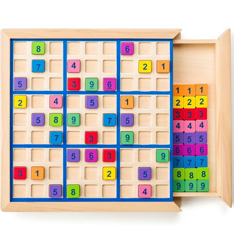 Sudoku - Dřevěné se šuplíkem (Popular)