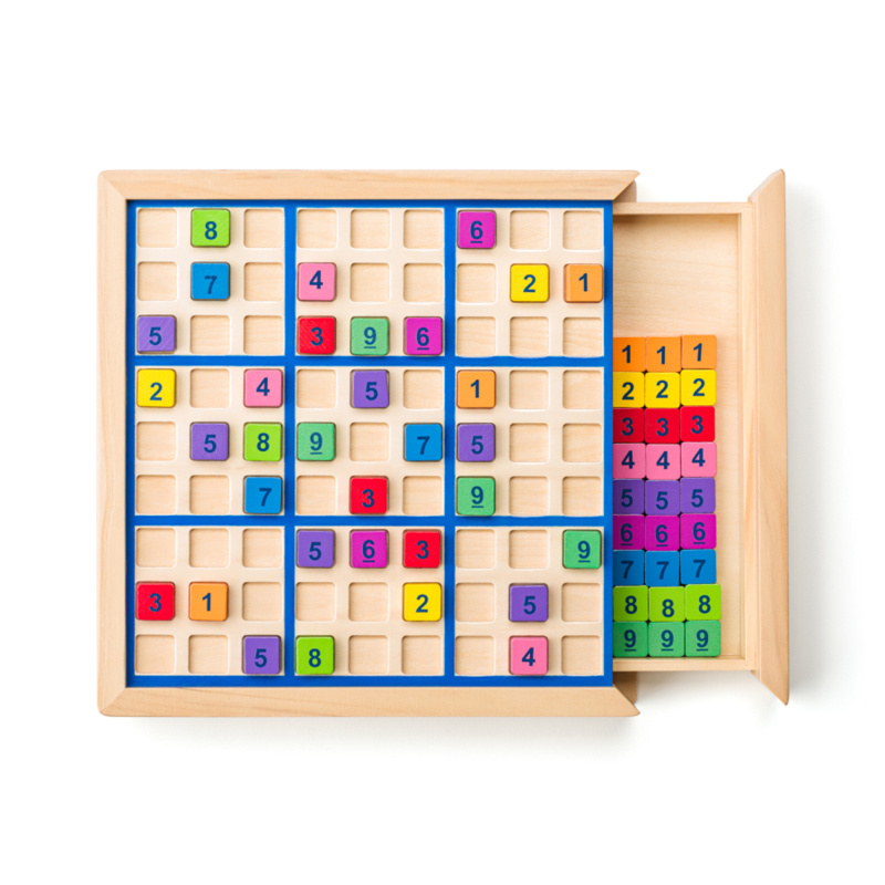 Sudoku - Dřevěné se šuplíkem (Popular)