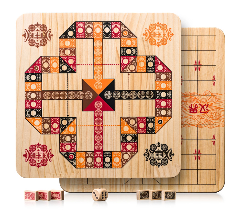 Společenské hry - Soubor 4 her Dragon (Popular)