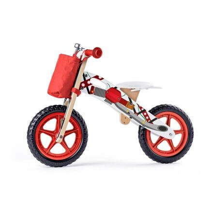 Woody Odrážedlo motorka, červená