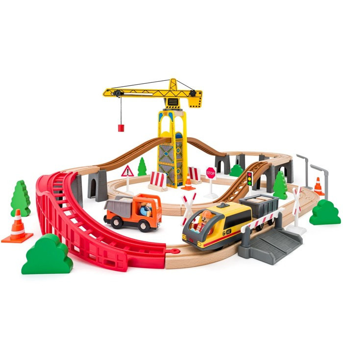 Vláčkodráha - Jeřáb, 70 dílů